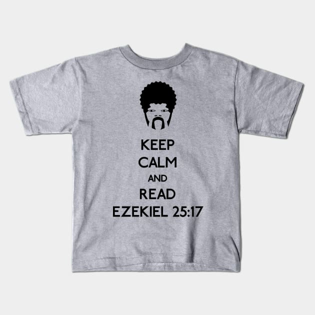 Keep calm ezekiel Kids T-Shirt by karlangas